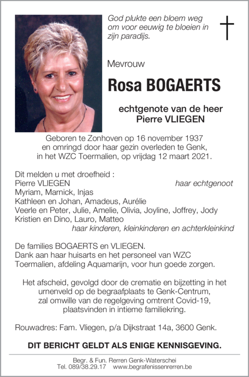Rosa BOGAERTS