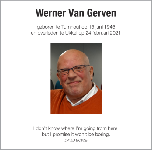 Werner Van Gerven