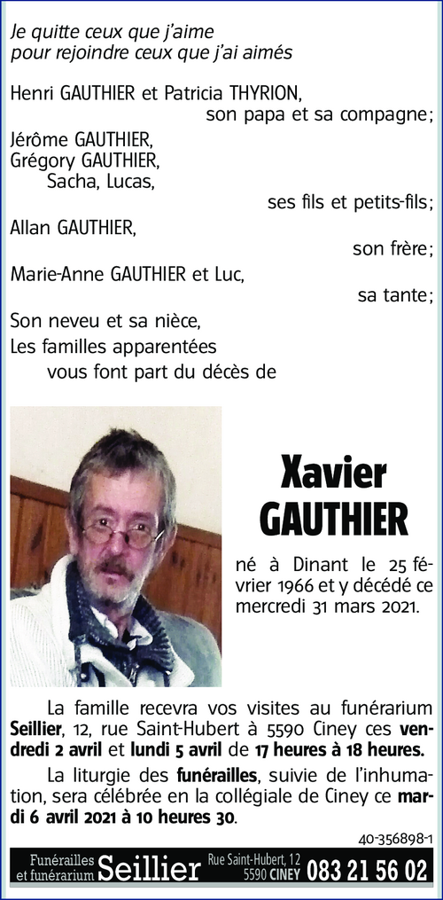 Xavier GAUTHIER