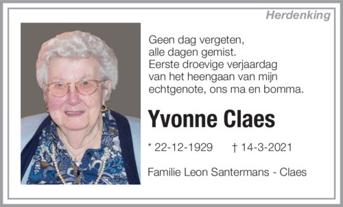 Yvonne Claes