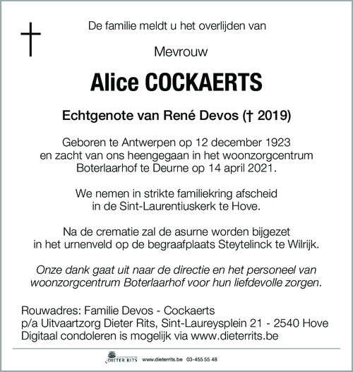 Alice Cockaerts