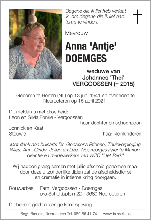 Anna DOEMGES
