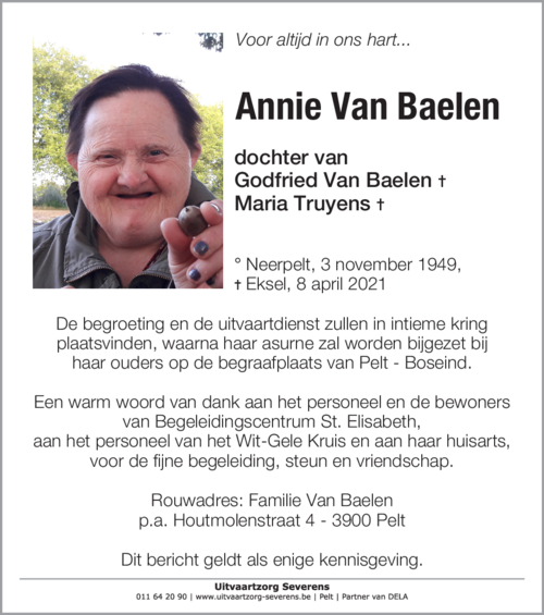 Annie Van Baelen