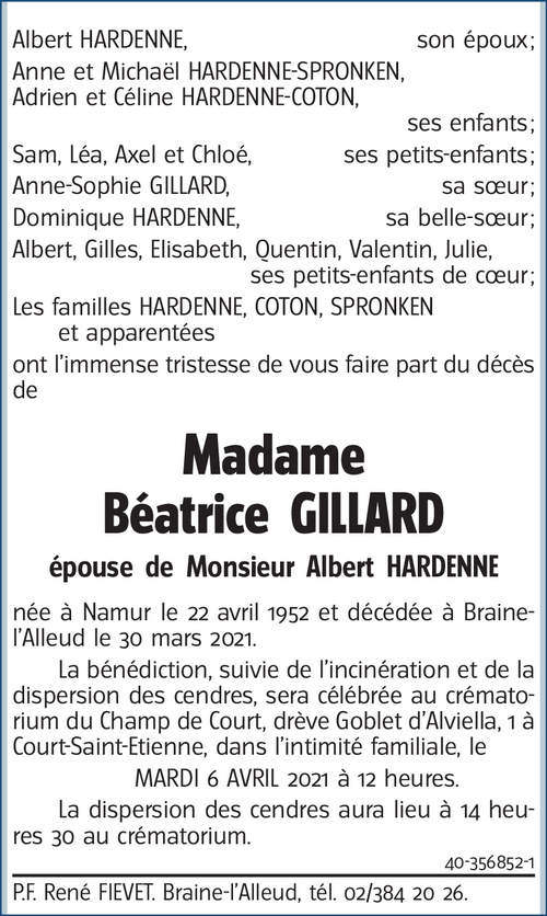 Béatrice GILLARD