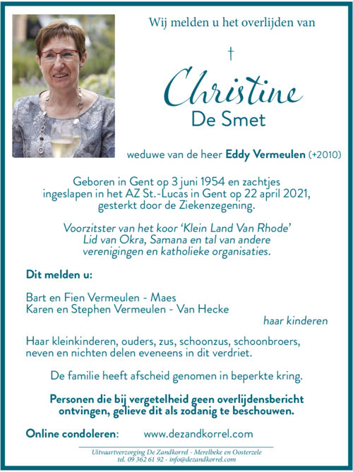 Christine De Smet
