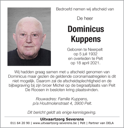 Dominicus Kuppens