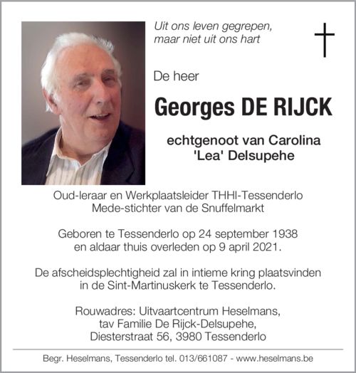 Georges De Rijck