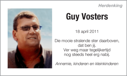 guy vosters