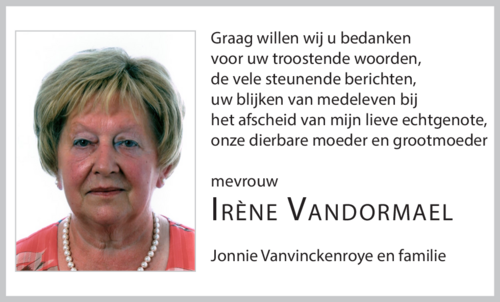 Irène Vandormael