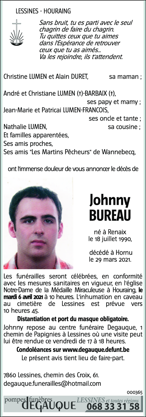 Johnny BUREAU