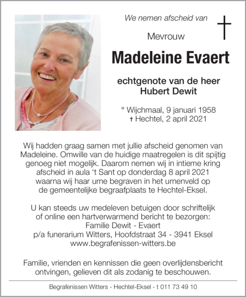 Madeleine Evaert