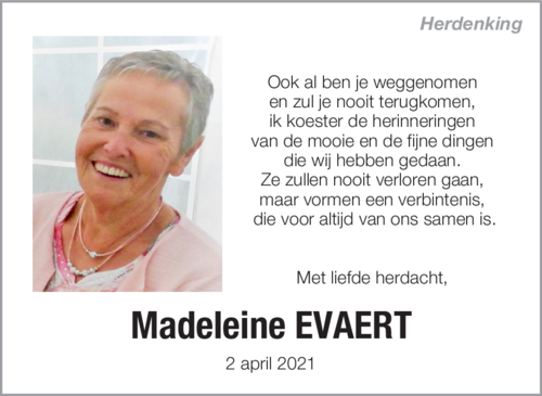 Madeleine Evaert