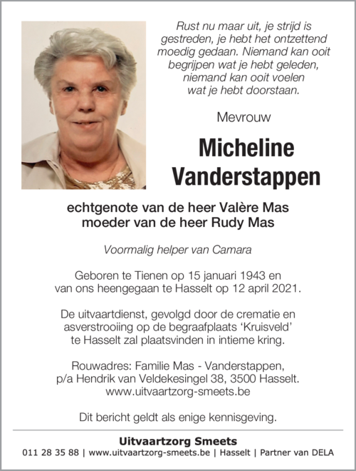 Micheline Vanderstappen