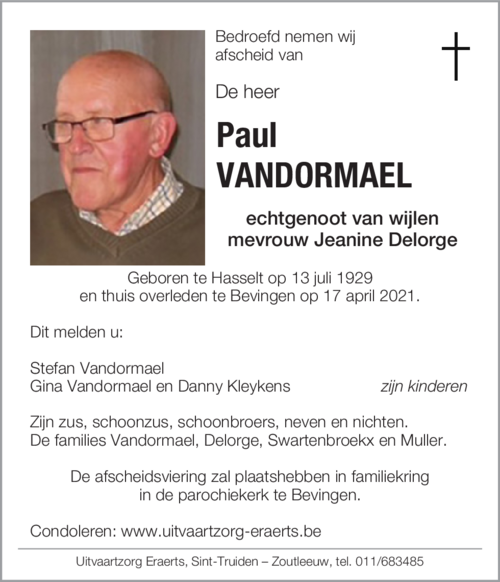 Paul Vandormael