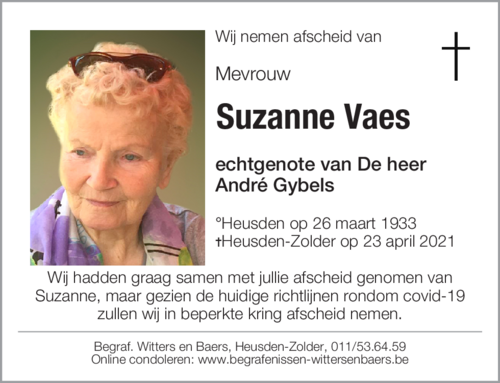 Suzanne Vaes