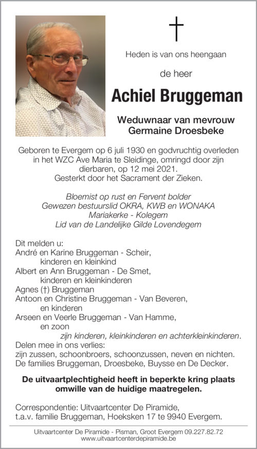 Achiel Bruggeman