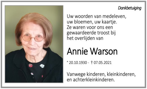 Annie Warson