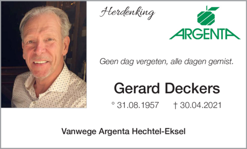 Gerard Deckers