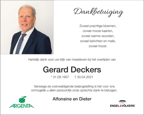 Gerard Deckers