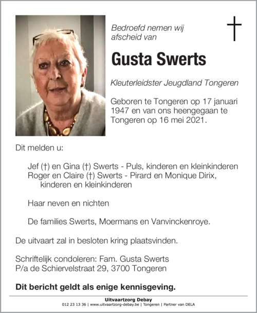 Gusta Swerts