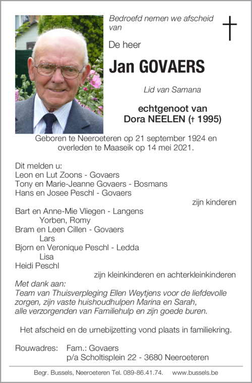 Jan GOVAERS