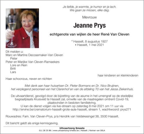 Jeanne Prys