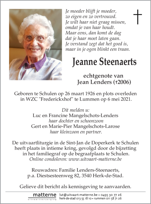 Jeanne Steenaerts