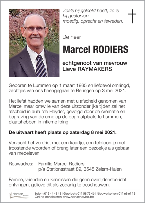 Marcel RODIERS
