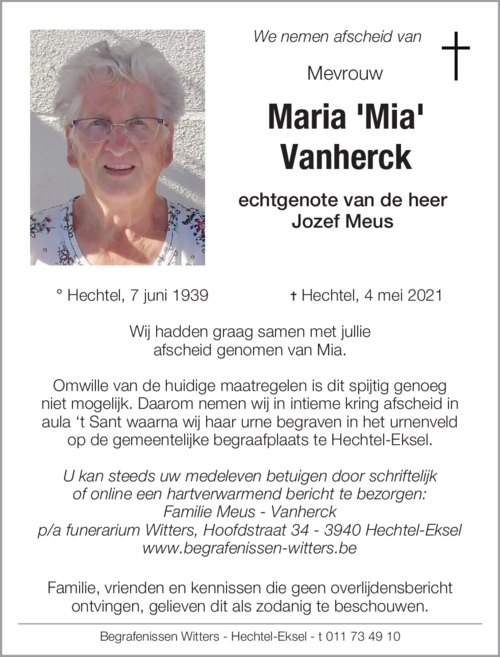 Maria Vanherck