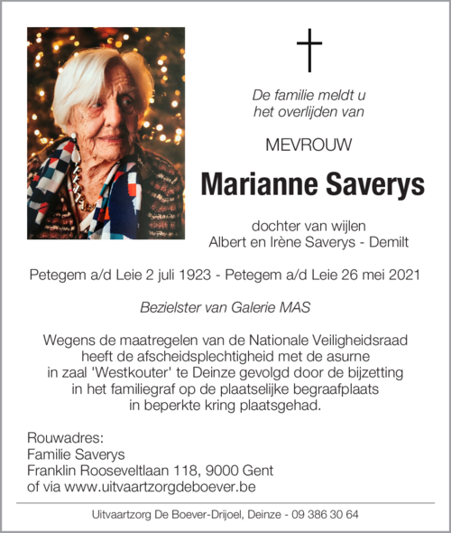 Marianne Saverys
