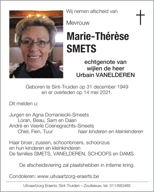 Marie-Thèrèse Smets