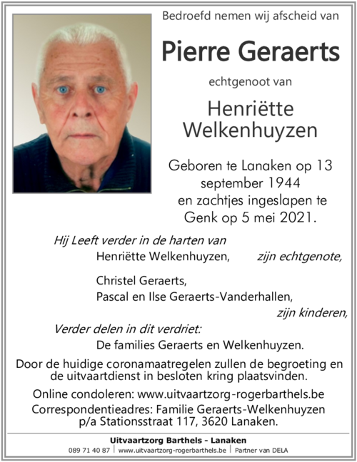 Pierre Geraerts