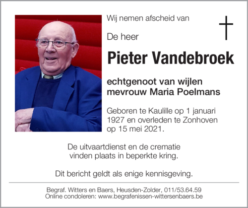 Pieter Vandebroek