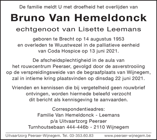 Bruno Van Hemeldonck