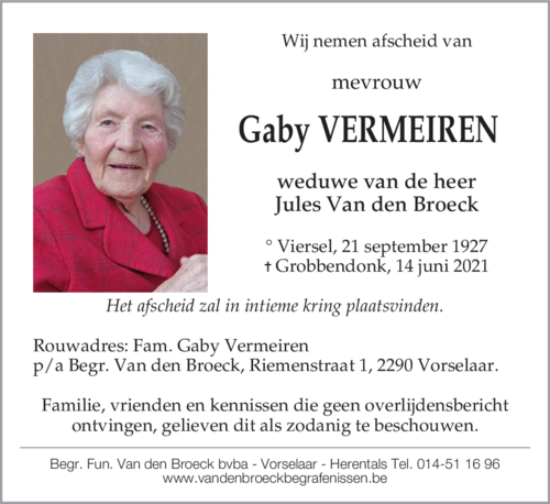 Gaby Vermeiren