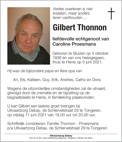 Gilbert Thonnon
