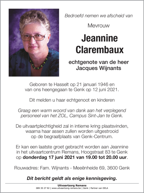 Jeannine Clarembaux