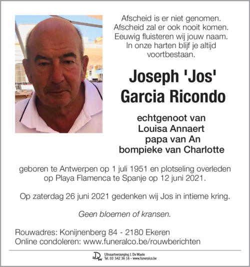 Joseph Garcia Ricondo