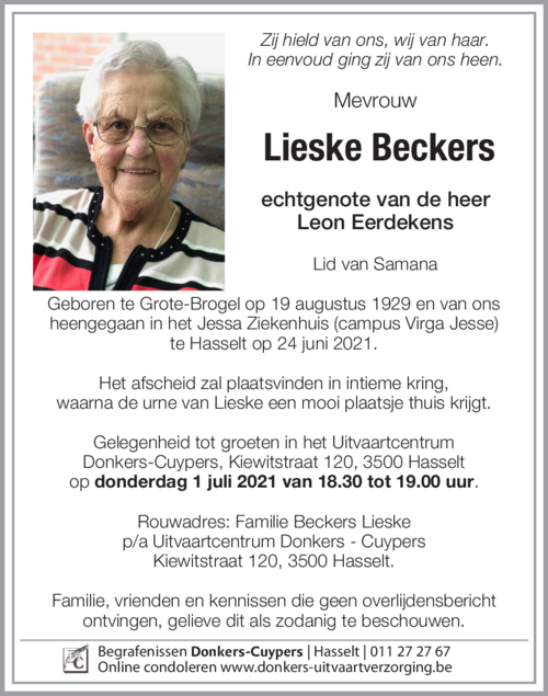 Lieske Beckers