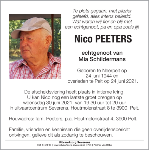 Nico Peeters