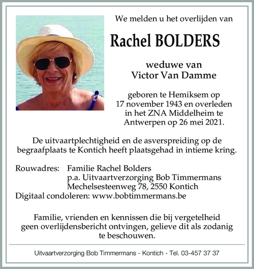Rachel Bolders