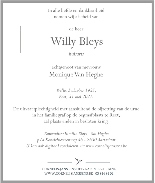 Willy Bleys