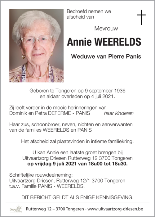 Annie Weerelds