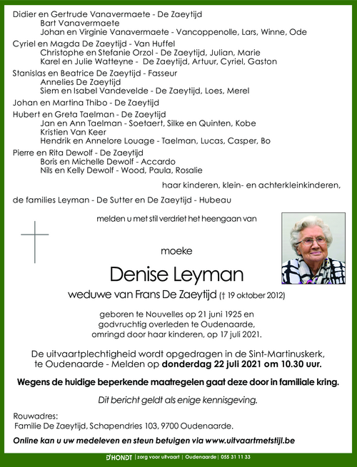 Denise Leyman