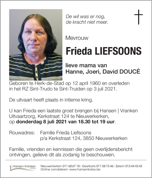 Frieda LIEFSOONS