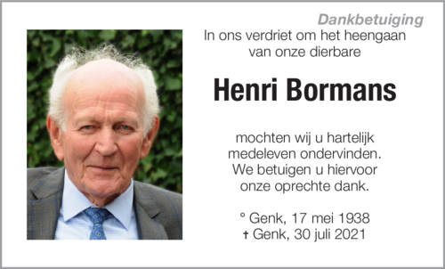 Henri Bormans