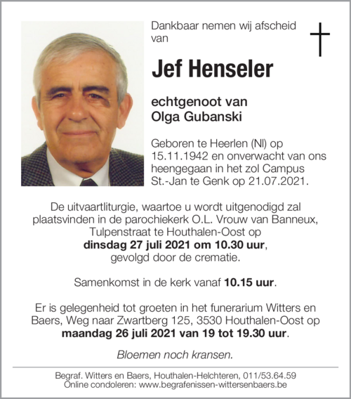 Jef Henseler