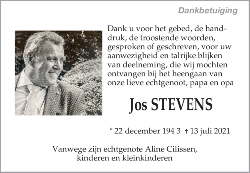 Jos Stevens