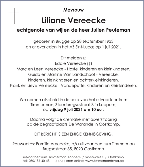 Liliane Vereecke