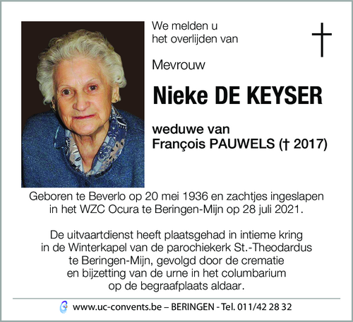 Nieke De Keyser